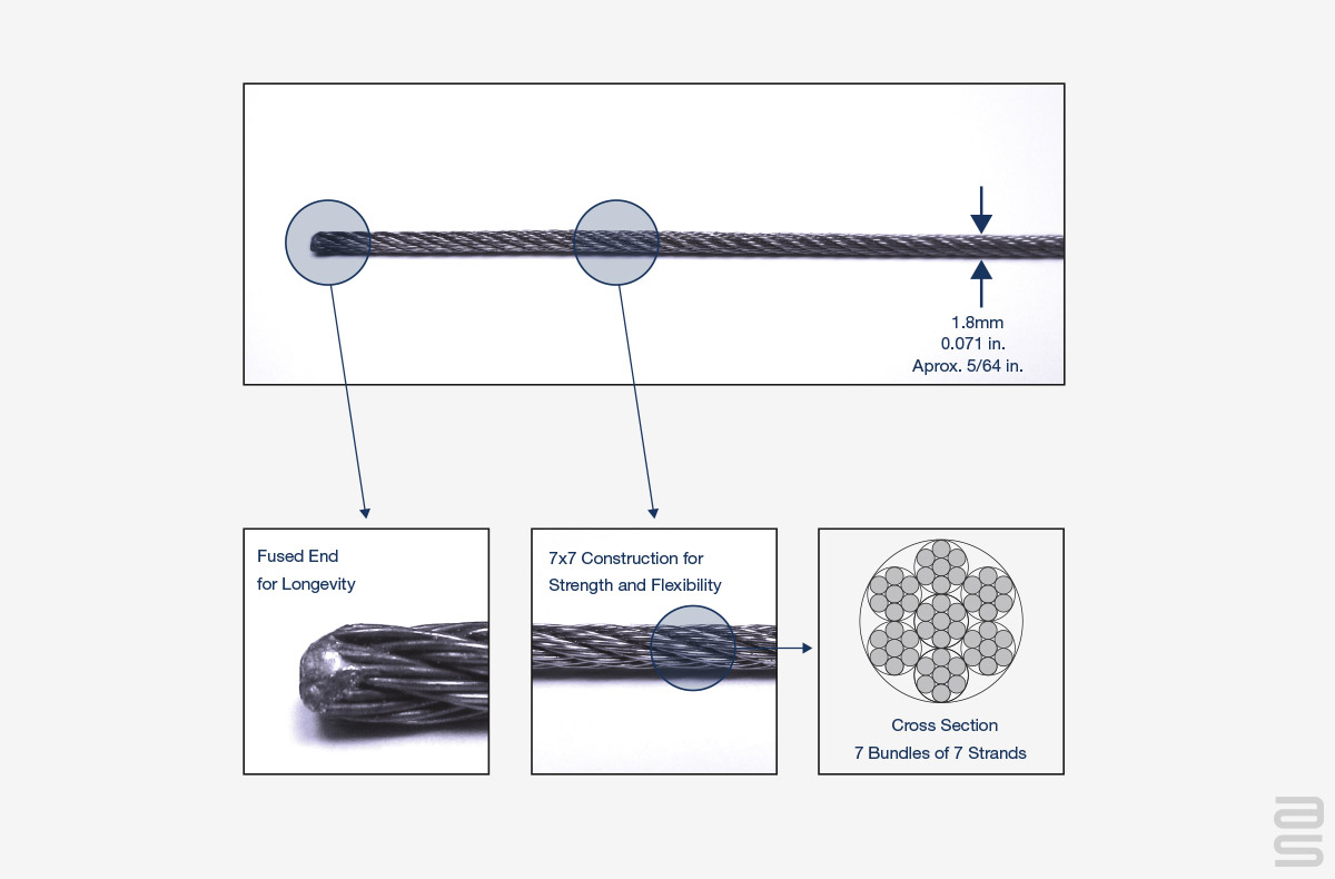 Barrel-End Cable | AS Hanging
