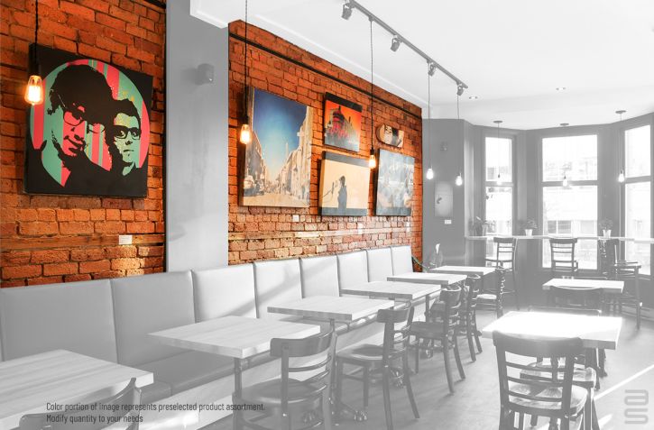How to Hang Pictures on a Brick Wall 
