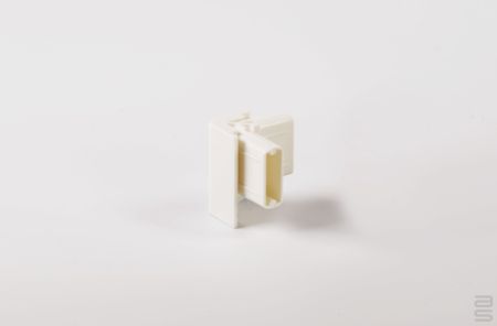 Click Rail Corner Connector - White