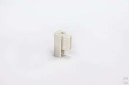 Click Rail End Cap, Single - Grey
