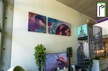 De l'art tout en hauteur