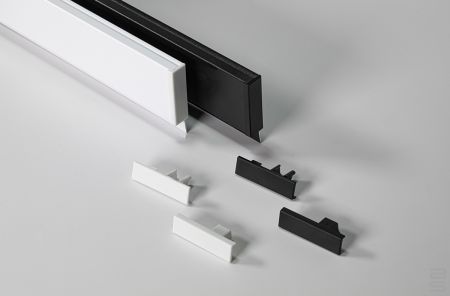 Smart Pocket Rail, End Cap, Pair