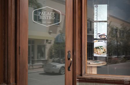 Présentoir restaurant
