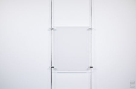 Acrylic Wall Pockets | Acrylic Display Systems on Tracks or Piers