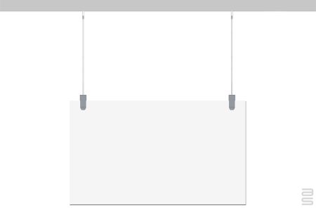 Classic Ceiling Track Signage Kit