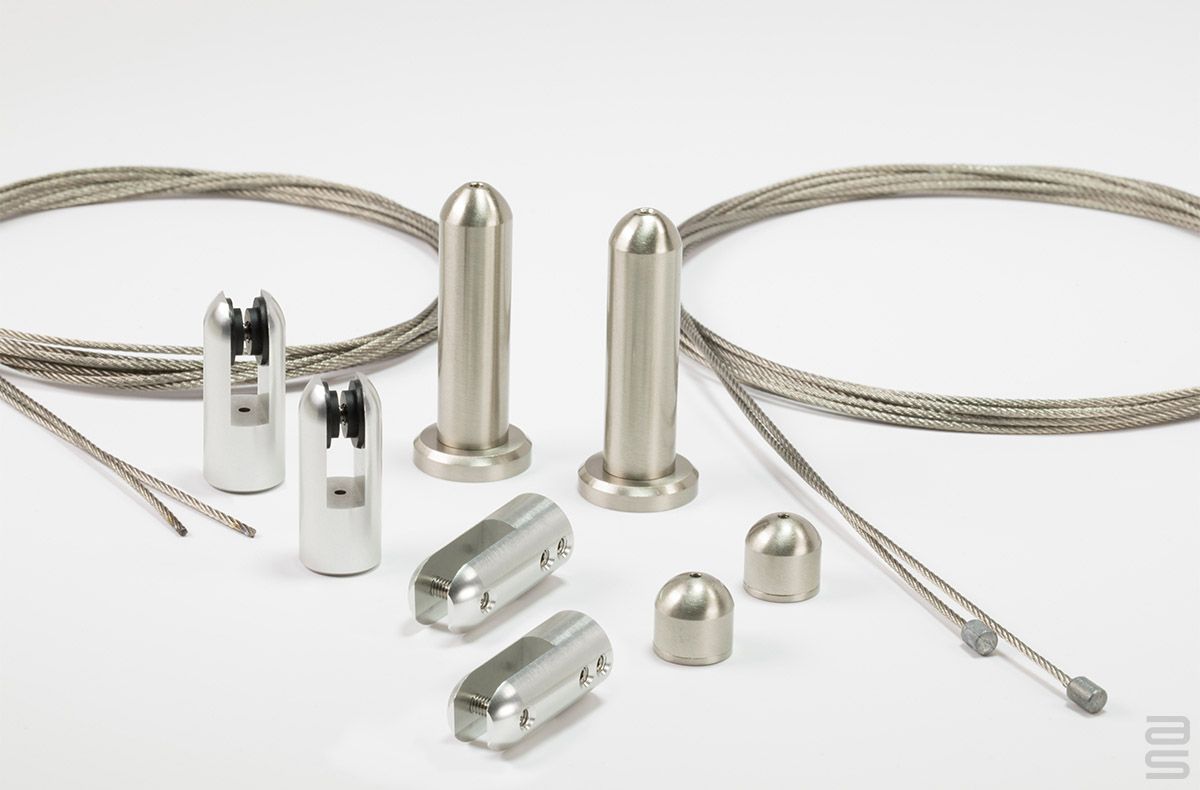 Tensioned Fixed Piers - Covid-19 Protection Kit - Hanging System