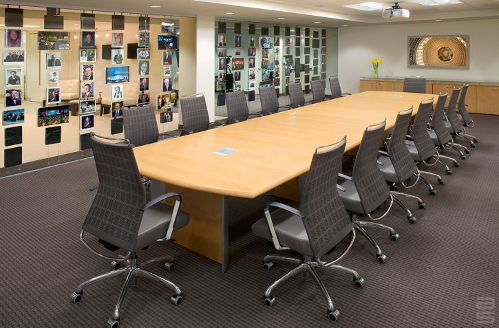 Mur de la renommée dans le bureau des conférenciers