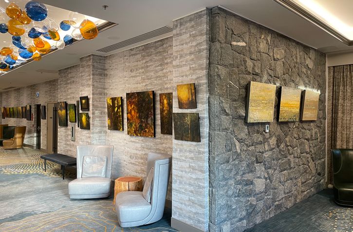 Exposition d'art au Westin Bear Mountain Golf Resort and Spa