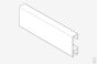 Click Rail Track - Faux Wood, 72-in (180 cm) with installation hdw.