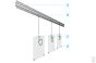 Flexible Hanging System Built into Wall – The Ultimate Adaptive Display Solution