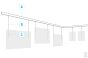 Gallery Wall Hanging System for Hospitality Space