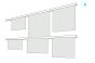 Casso Rail: Art Display Rail for School Hallways
