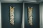 Glass Sculpture Ceiling Display – Elegant Hanging Art Installation