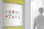 Pocket Display System in school exhibits youth art