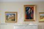 Subtle hanging system for residential art hanging