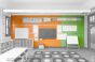 Display Rail maximizes space & allows flexibility