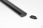 Display It Track End Cap, Single  - Black