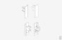 Casso® Display Rail, End Cap, Pair