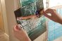 All-In-One Acrylic Pocket, Letter-Portrait, on Classic Wall Track