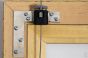 Attache pour cadre, forme en L, paire