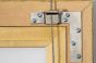 Attache pour cadre, forme en L, paire