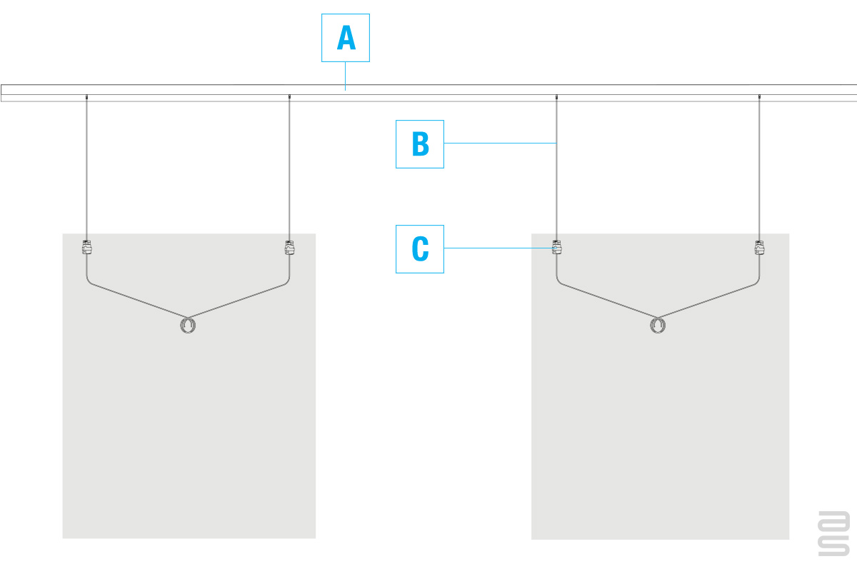 Gallery Rail System as Architectural Detail