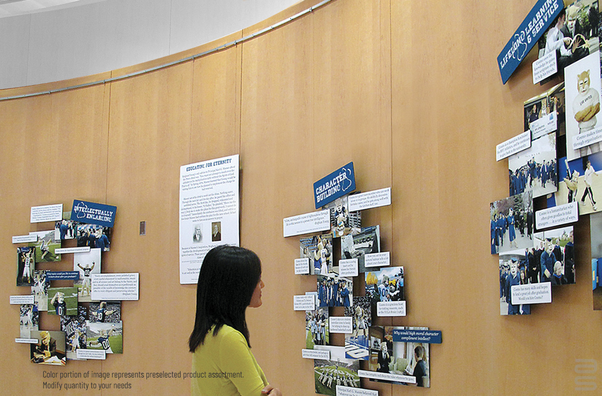 Sleek hanging rail for residential and commercial