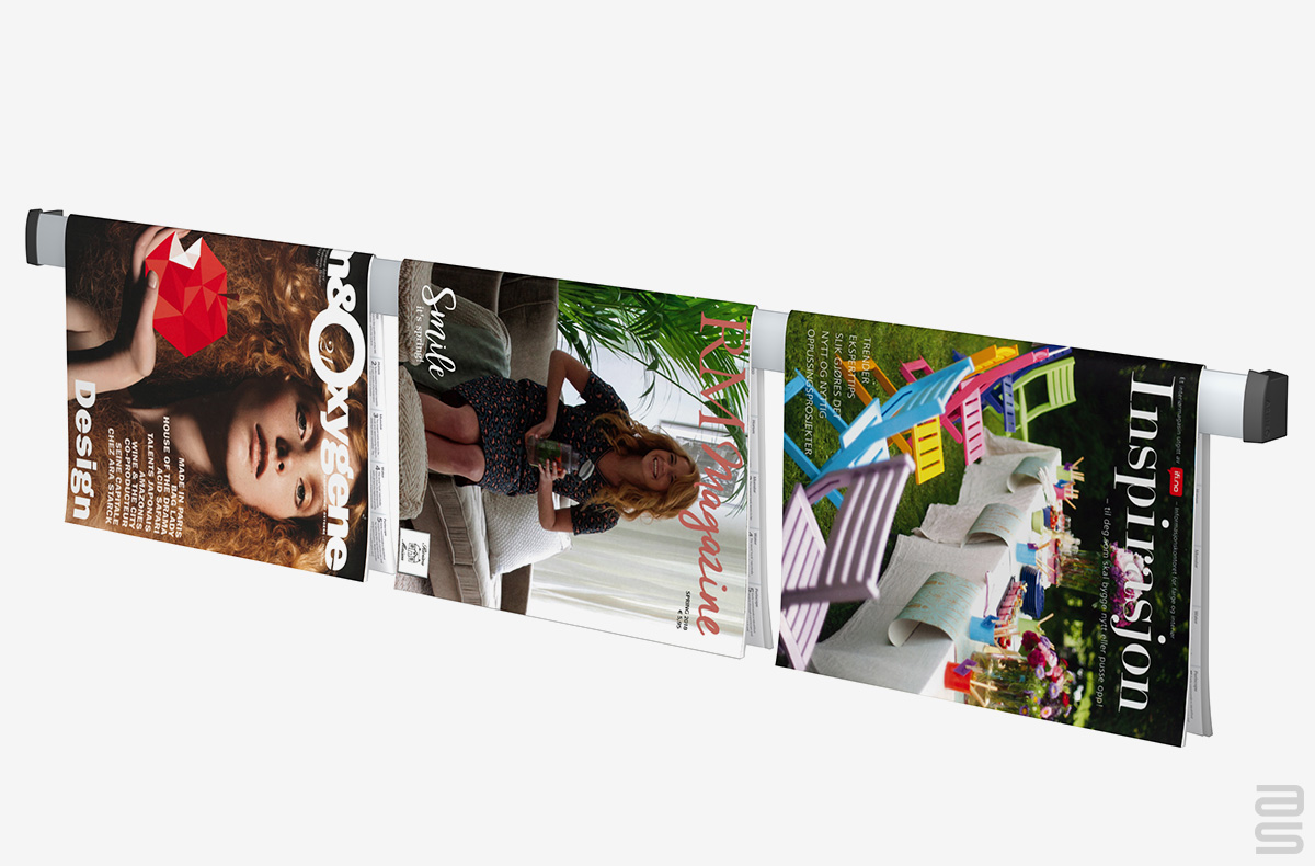Magazine Hanger Rail | AS Hanging