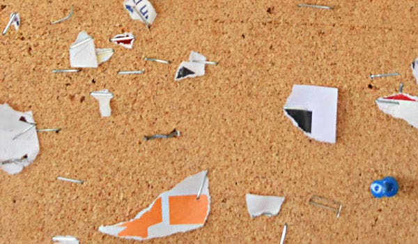 When Cork Board Fails