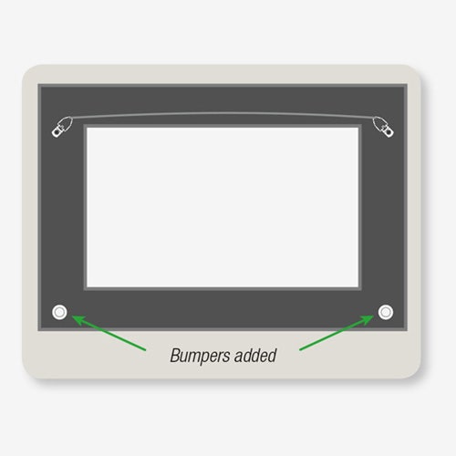 How to manage "face forward" Frame Tilt with bumpers by ashanging.com