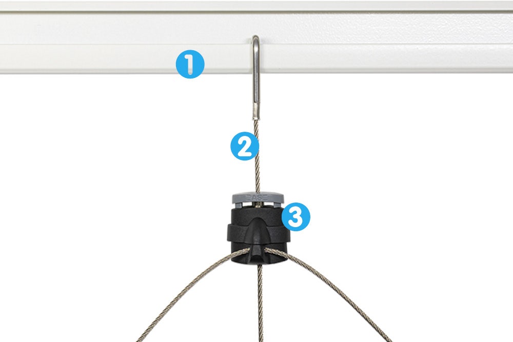 Track, Cable, Hook