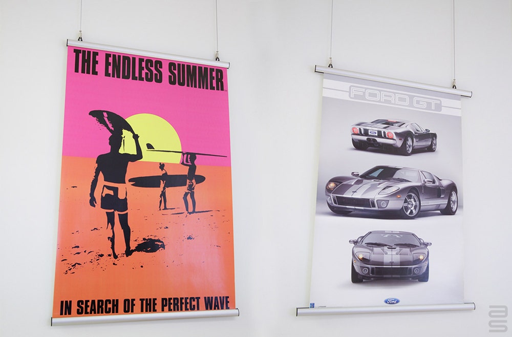 The Poster Hanger by AS Hanging Display Systems