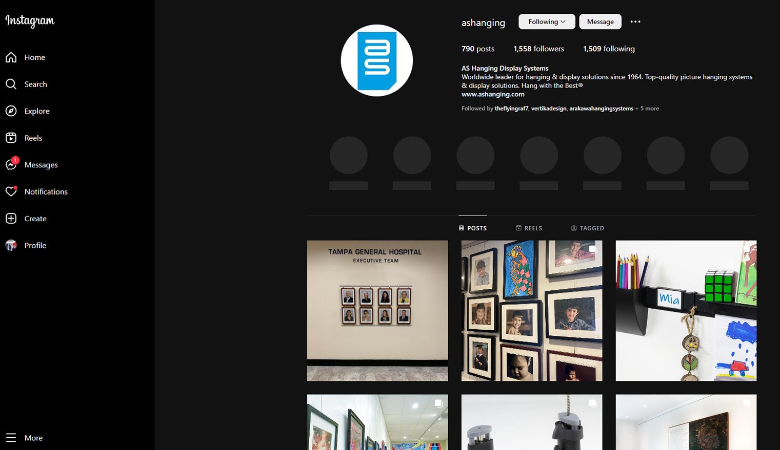 ASHanging Instagram