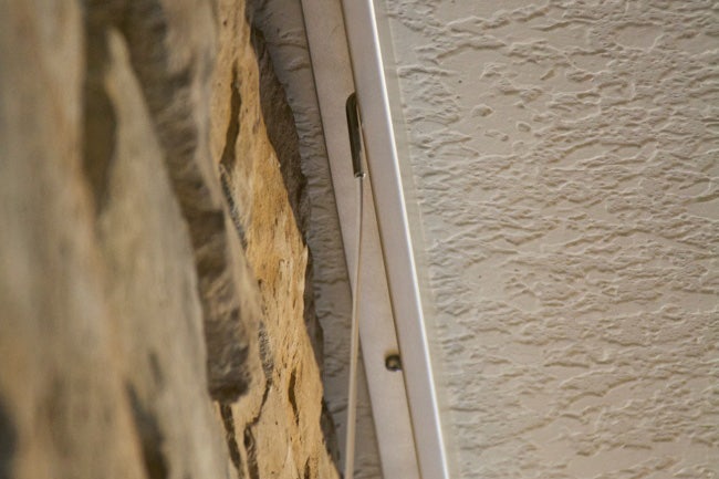 Ceiling Track mounted closed-face with P-End Nylon Cord.