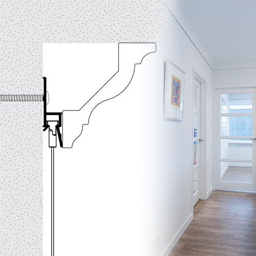 Create displays without damaging walls