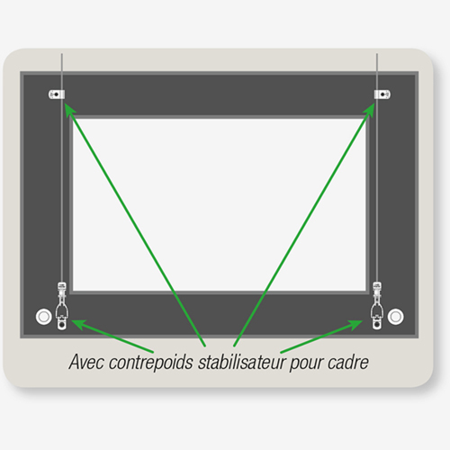 How to correct Face Forward Frame Tilt by using Counter Weight Stabilizers by ashanging.com