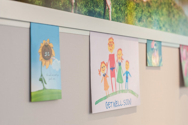 Casso Display Rail for Get Well Soon Cards