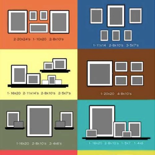 Tips and Ideas for Hanging Pictures and Gallery Wall Layouts | AS Hanging
