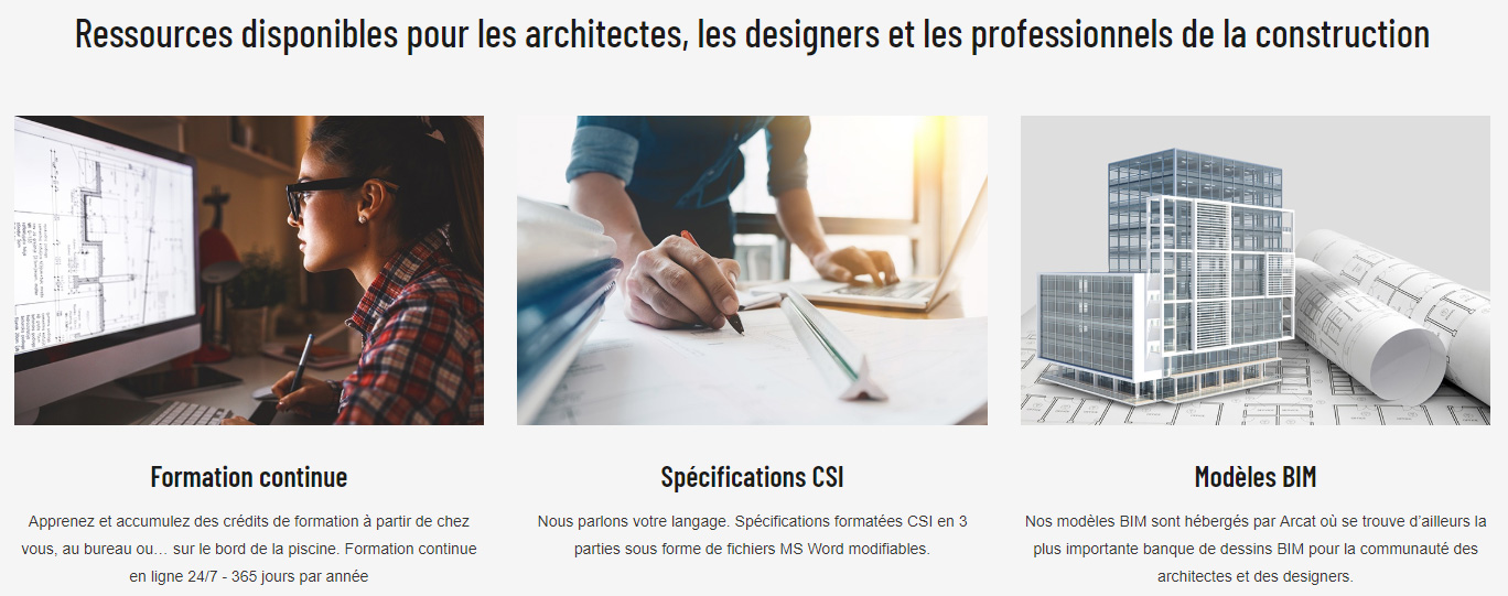 Un site qui offre aux pros A&D