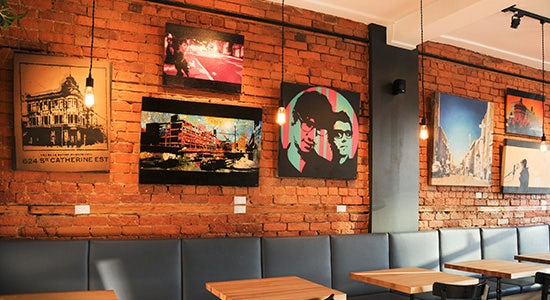 Hang Art on Brick Wall