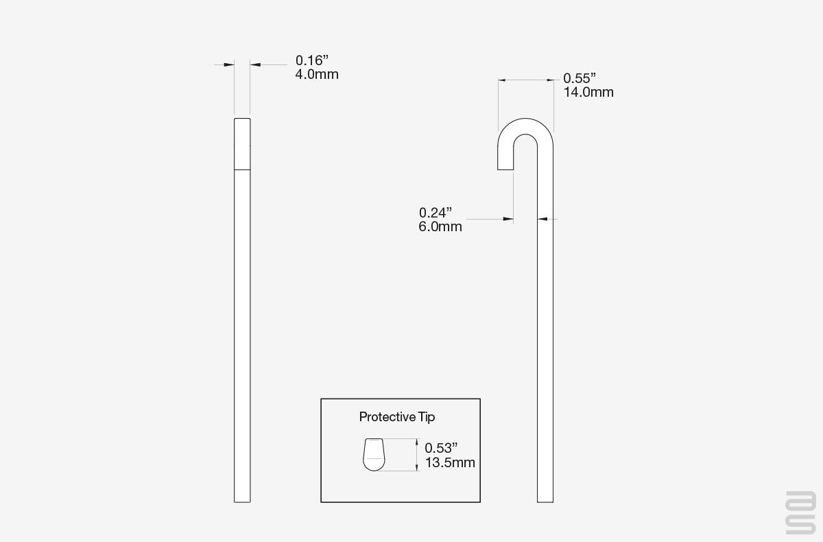 P-End Heavy-Duty Rod Spec Sheet