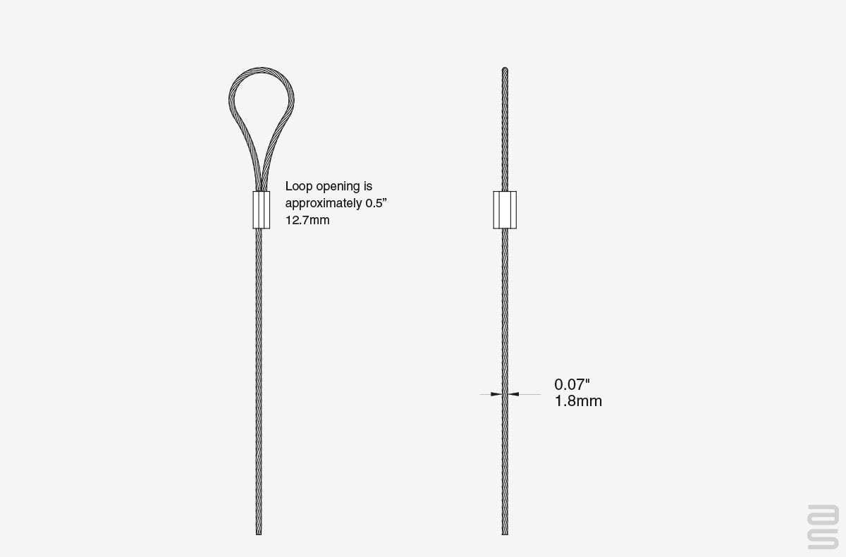 Loop-End Cable Spec Sheet