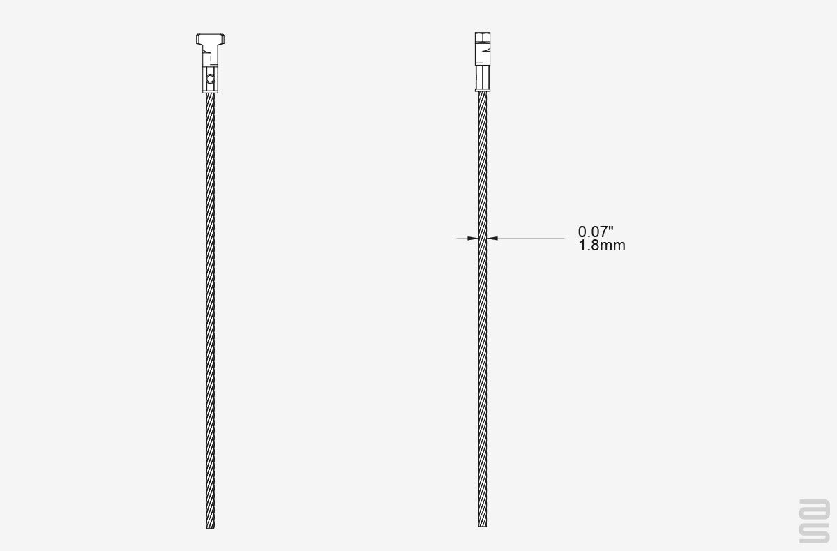 Twist-End Cable Spec Sheet