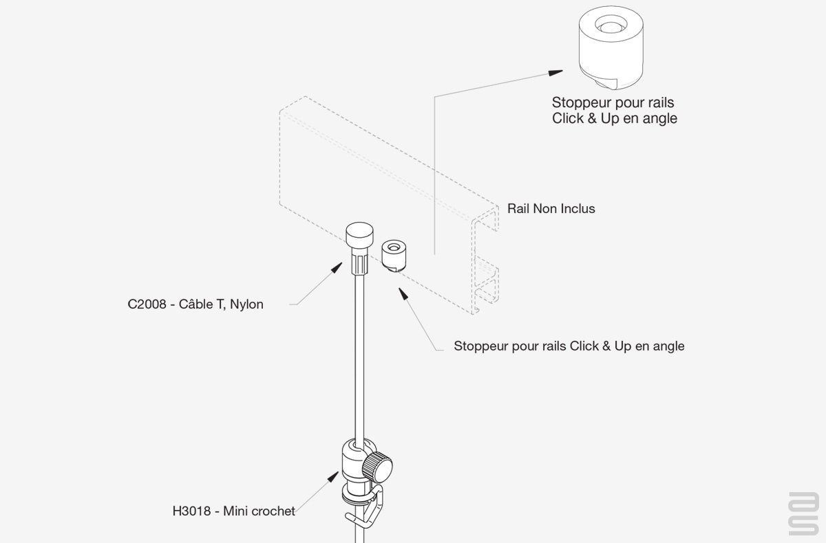 Spécifications Kit fil twist en angle