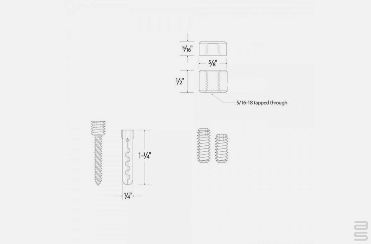 5/8 DIA Standoff Kit