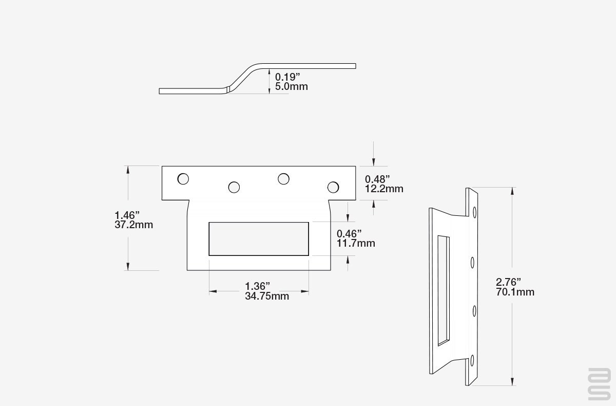 U5160 Picture Hangers Square Shaped