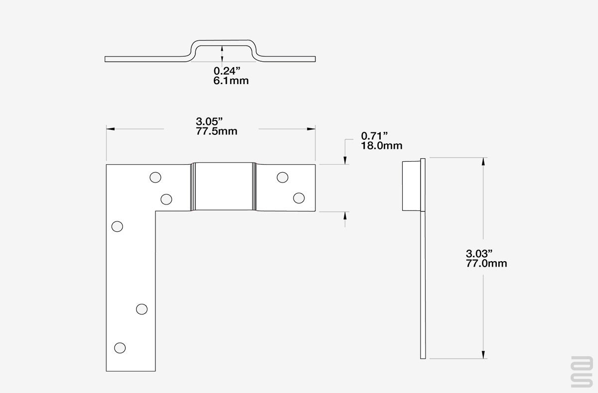 U5166 Picture Hangers L Shaped, Pair