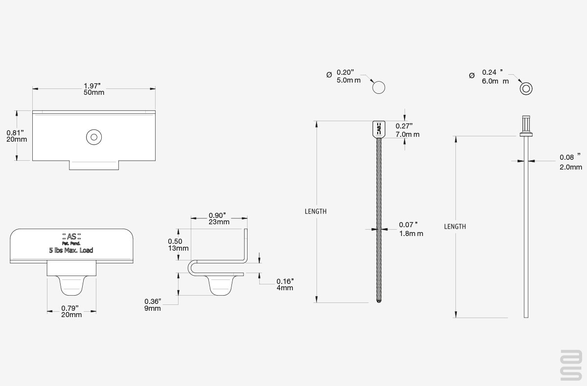 Drop Ceiling Hanger Kit