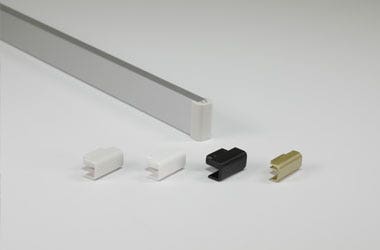 Click Rail Track End Cap